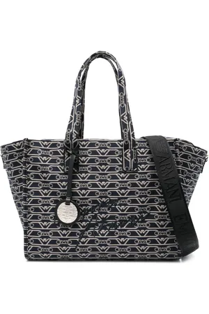 Emporio Armani Tote Bag mit Monogramm-Jacquard