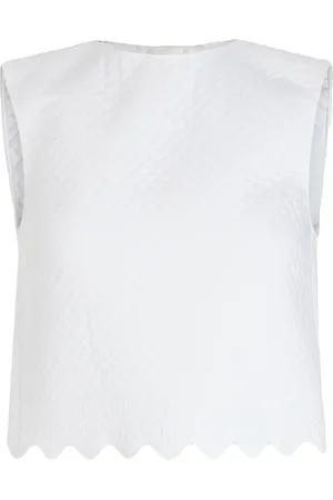 Patou Gestepptes Cropped-Top