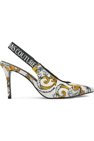 VERSACE Pumps mit Logo-Print