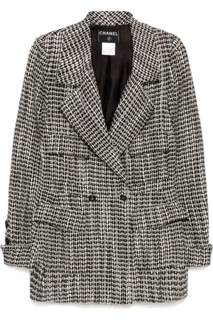CHANEL 2001 doppelreihige Jacke