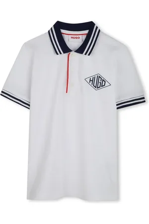 HUGO BOSS Poloshirt mit Logo-Print