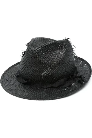 YOHJI YAMAMOTO Hut im Distressed-Look