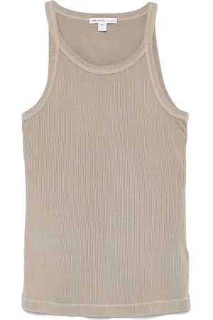 James Perse Geripptes Tanktop