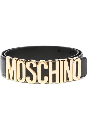 Moschino Gürtel mit Logo-Schnalle