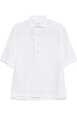LARDINI Poloshirt aus Leinen