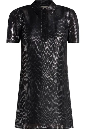 Michael Kors T-Shirtkleid im Metallic-Look