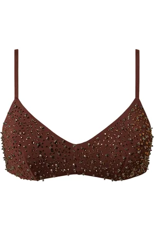 Twin-Set Besticktes Bikinioberteil