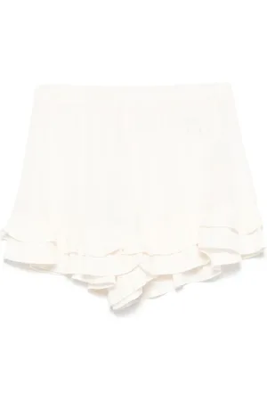 Pinko Shorts mit Logo-Stickerei