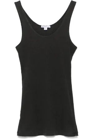 James Perse Geripptes Tanktop