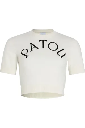 Patou Cropped-Top mit Logo