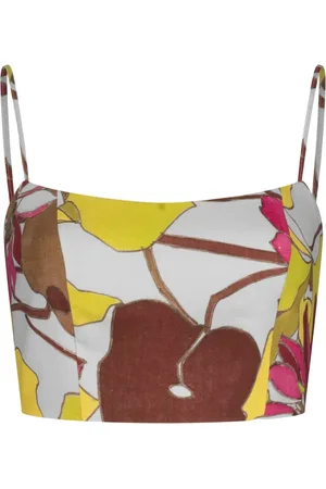 Silvia Tcherassi Top mit Blumen-Print