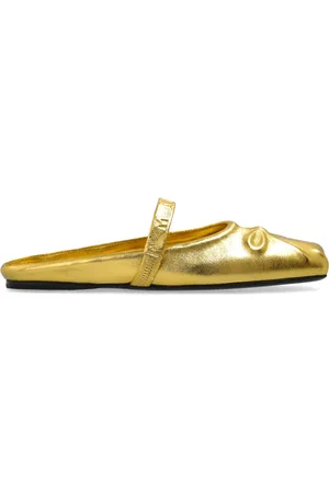 Marni Ballerinas im Metallic-Look