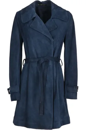 Balenciaga 2010s Mantel aus Wildleder
