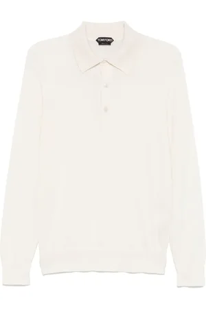 Tom Ford Fein gestricktes Poloshirt