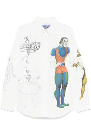 KIDSUPER STUDIOS X Cirque du Soleil Hemd mit Illustrations-Print