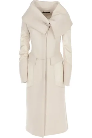 Gucci 2000s langer Mantel mit Oversized-Kragen