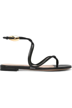 Gianvito Rossi Black Mamba Sandalen