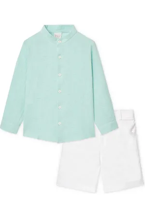PAZ RODRIGUEZ Shorts-Set aus Canvas