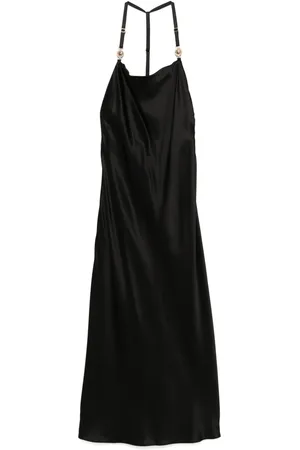 Marine Serre Camisole-Kleid aus Satin