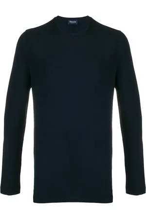 DRUMOHR Klassisches Langarmshirt