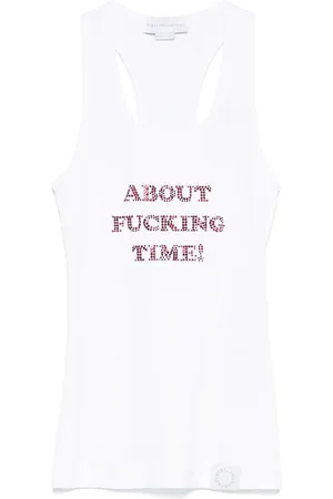 Stella McCartney Kristallverziertes Top