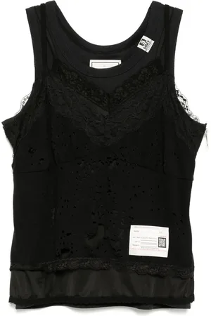 Maison Mihara Yasuhiro Trägershirt im Layering-Look
