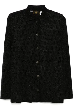 Fendi 1990-2000s Zucca Cardigan