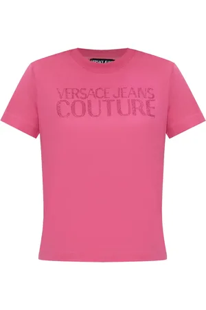 VERSACE T-Shirt mit Logo-Verzierung