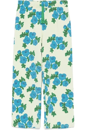 Mini Rodini Hose mit Rosen-Print