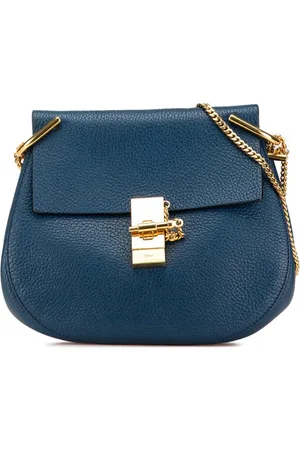 Chloé 2000-2024 kleine Leather Drew Umhängetasche