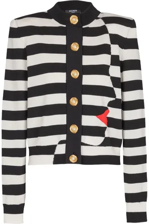 Balmain Face Mariniere Cardigan