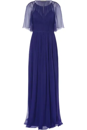 Alberta Ferretti Plissiertes Kleid