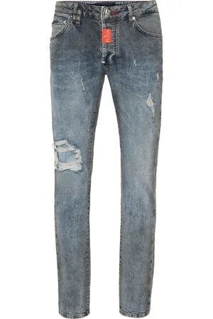 Philipp Plein Jeans im Distressed-Look