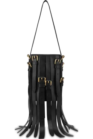 Moschino Schultertasche mit Fransen