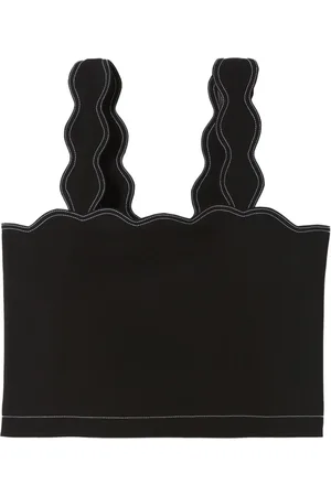 Claudie Pierlot Tanktop mit Wellenkanten