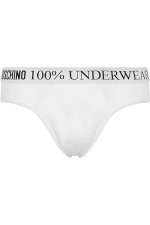 Moschino Slip mit Logo-Bund