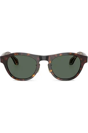 Giorgio Armani Sonnenbrille mit rundem Gestell