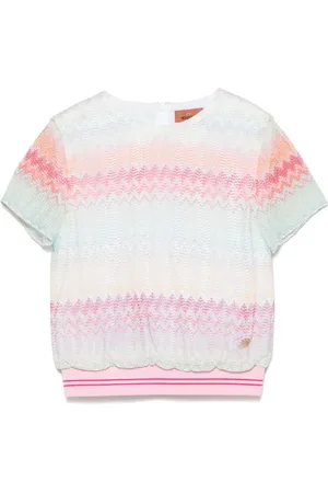 Missoni T-Shirt mit Zickzackmuster