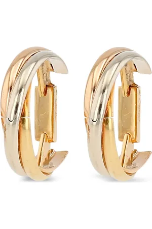 Cartier 2010 pre-owned 18kt Trinity Goldmanschettenknöpfe