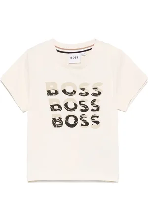 HUGO BOSS T-Shirt mit vorstehendem Logo