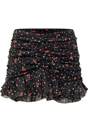 Des Phemmes Drapierter Minirock