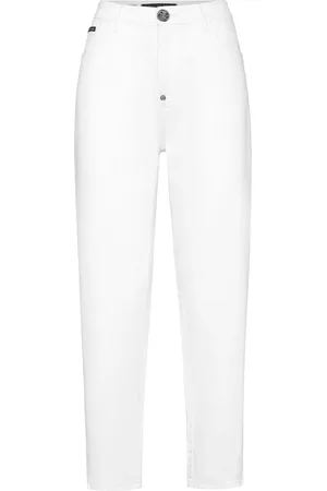 Philipp Plein Jeans mit Logo-Schild