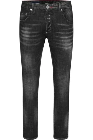 Philipp Plein Jeans mit Hexagon-Applikation