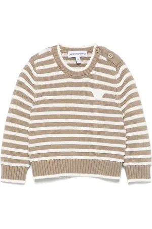 Emporio Armani Gestreifter Pullover