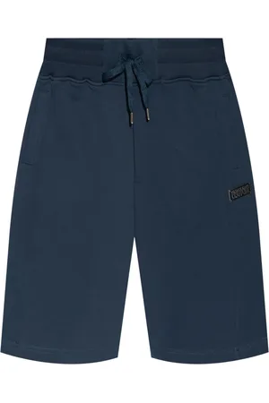 VERSACE Joggingshorts mit Logo-Schild