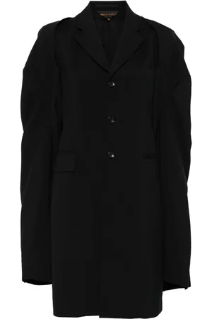 Comme des Garçons Mantel mit abnehmbaren Ärmeln