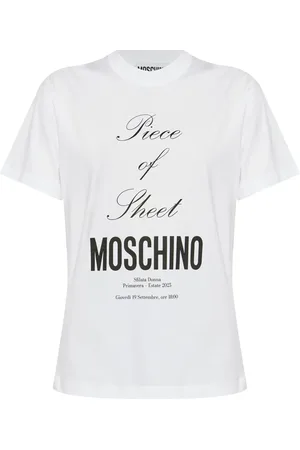 Moschino T-Shirt mit Slogan-Print