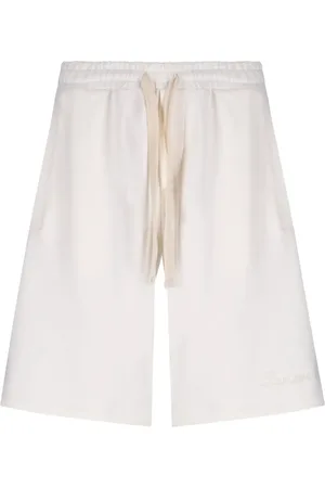 LANEUS Joggingshorts mit Logo-Stickerei