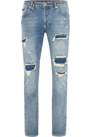Philipp Plein Jeans im Distressed-Look