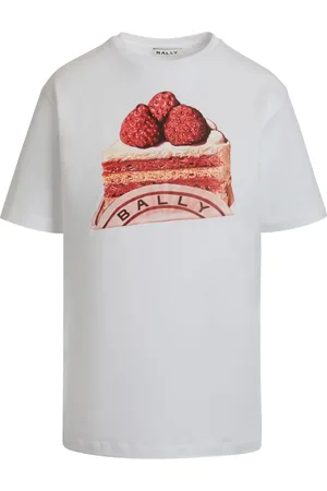 Bally T-Shirt mit Cake-Print